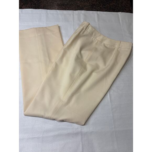 Brooks Brothers Caroline 100% Wool Winter White Size 10 - Picture 2 of 6